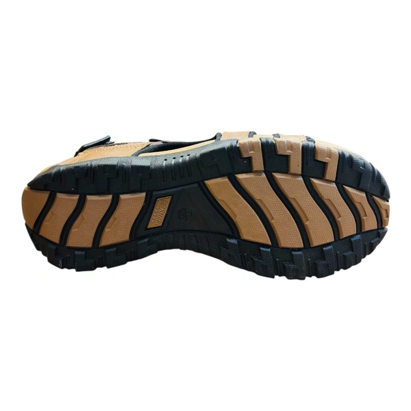 LAKHANI Men Sports Sandal - 10, TAN