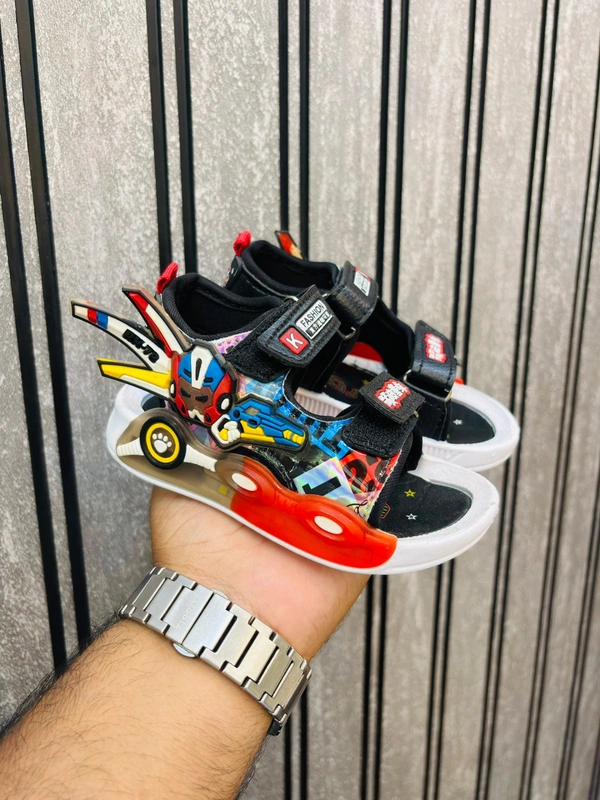 KTS / KIDS Children Sandal - 8, RED