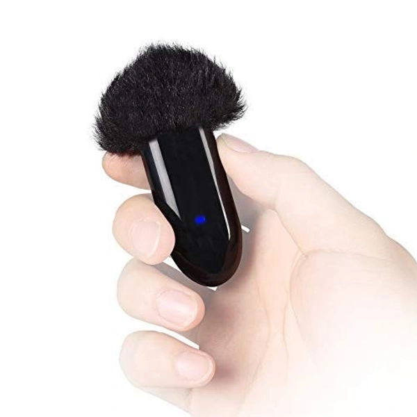 HIFFIN Lensgo LWM-318C Lavalier Wireless Microphone 5 Hour Battery Lifetime Video Mic for Cell Phones Cameras DSLR Gimbal Vlog Audio Interview Lapel Microphone