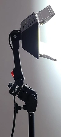 SIMPEX SimpexAll New B4 LED 4 Panel 400Watt (2x100w LED White x 2x100w LED Warm (400Watt) Sun Gun Video Light for White Soft Contineous Video Photography Lighting with CRI 90+