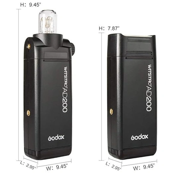 godox GODOX AD 200 Pocket FlasH , Black