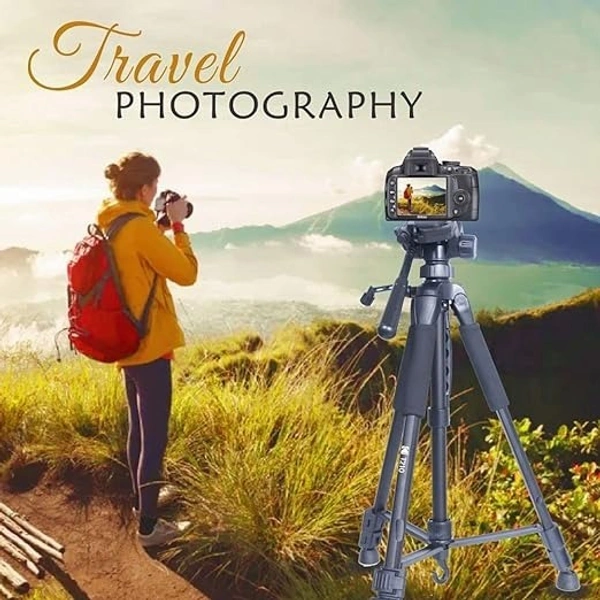 KODAK T210 150cm Three Way Pan Movement Tripod (Black, Supports Up to 3500 g)