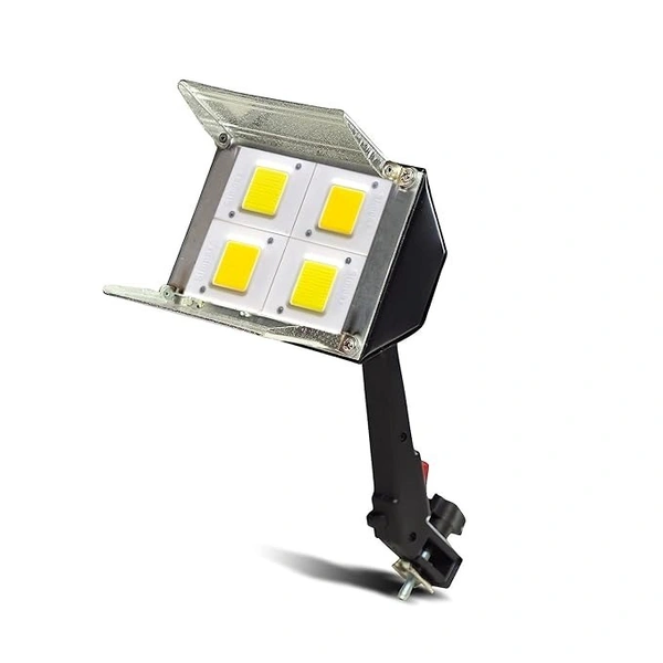 SIMPEX SimpexAll New B4 LED 4 Panel 400Watt (2x100w LED White x 2x100w LED Warm (400Watt) Sun Gun Video Light for White Soft Contineous Video Photography Lighting with CRI 90+