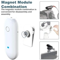 HIFFIN Lensgo LWM-318C Lavalier Wireless Microphone 5 Hour Battery Lifetime Video Mic for Cell Phones Cameras DSLR Gimbal Vlog Audio Interview Lapel Microphone