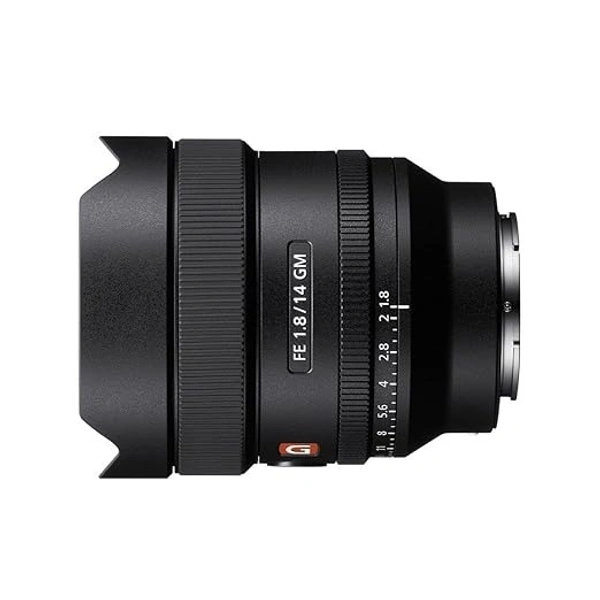 Sony E Mount Fe 14Mm F1.8 Gm Full-Frame Lens (Sel14F18Gm) | Ultra-Wide Angle Prime | Premium G Master - Black