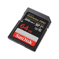 SANDISK SanDisk 64GB Extreme PRO UHS-I SDXC Memory Card 200 MBPS