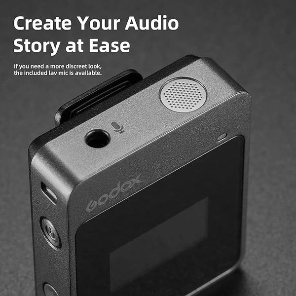 GODOX MoveLink M2 Compact 2-Person Digital Wireless Microphone System