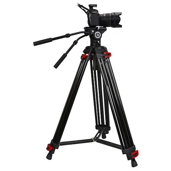 KODAK Kodak T550 Pro 185cm Three Section Support Tripod (Black)