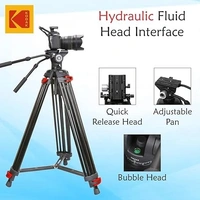 KODAK Kodak T550 Pro 185cm Three Section Support Tripod (Black)