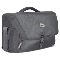 Mobius Reporter DSLR Sling Bag for Camera|100% Water Resistant Camera Side Sling Bag with Adjustable Shoulder Strap|Suitable for DSLR Camera with 3 Lens