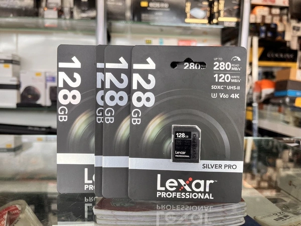 Lexar 128GB V60 280/120 SILVER PRO CARD