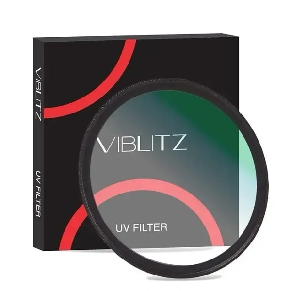 VIBLITZ® Ultra Slim UV Filter Protection Slim Frame (52 MM)