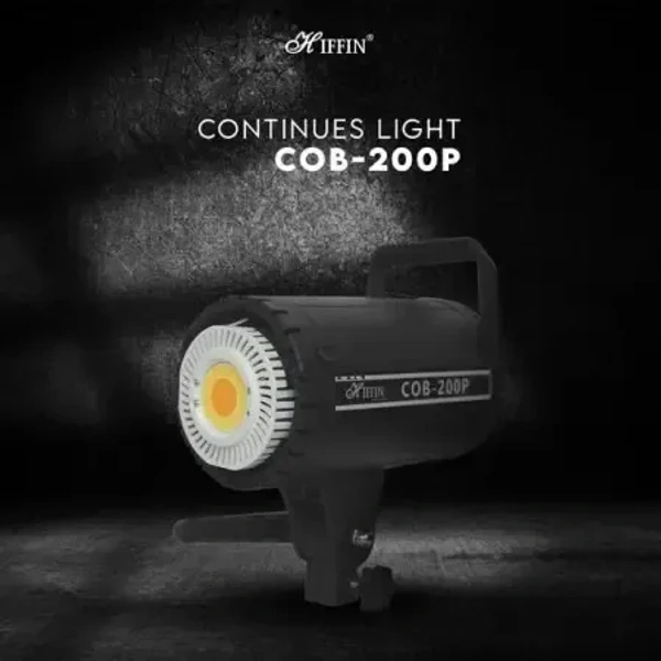 HIFFIN COB-200P PROFESSIONAL 200W LED VIDEO LIGHT