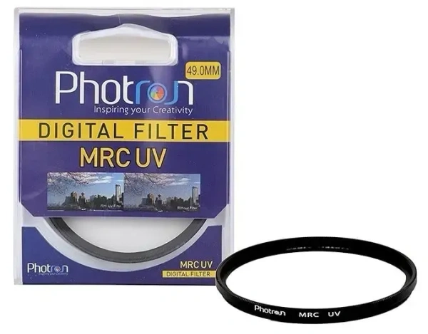 Photron 49mm MRC MC UV Digital Filter Multi Coated for Canon EF 50mm f1.8 STM & Sony DT 50mm f1.8 SAM Lens (Black)