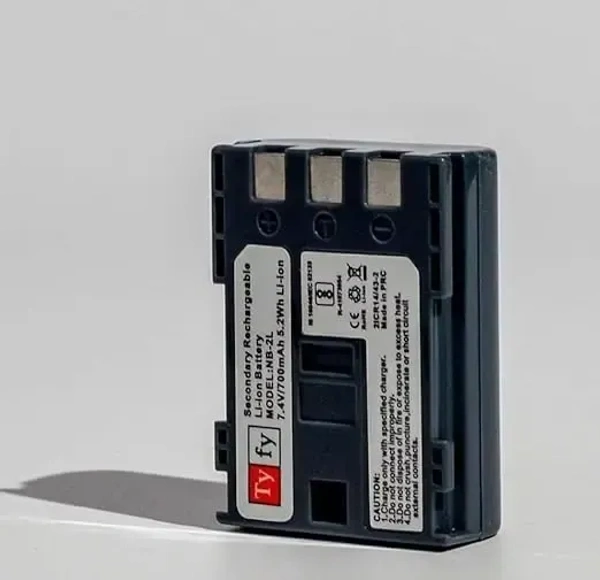 Tyfy NB2L (Canon) Battery (700 mAh) Rechargeable Battery Pack for DC301, DC310, DC311, DC320, DC330, DC410, DC420