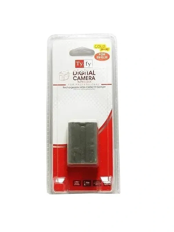 Tyfy EN-EL3E Gold(Nikon)(2400 mAh) Rechargeable Li-ion Battery