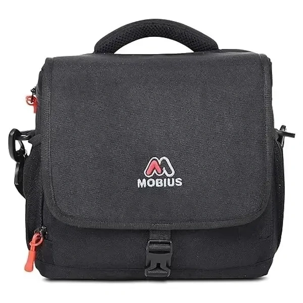 MOBIUS Everyday DSLR/SLR Sling Bag for Camera with Rain Cover|100% Waterproof Bag with Adjustable Shoulder Strap Suitable for DSLR Camera with Lens and One Extra Lens