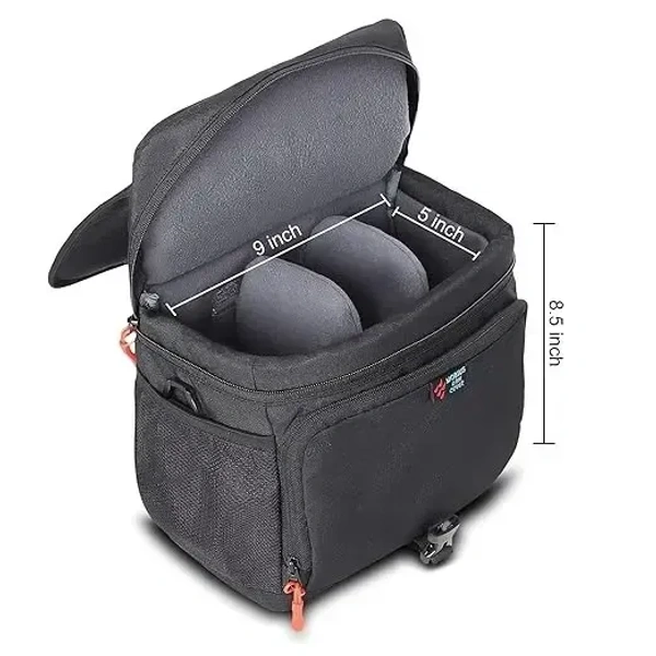 MOBIUS Everyday DSLR/SLR Sling Bag for Camera with Rain Cover|100% Waterproof Bag with Adjustable Shoulder Strap Suitable for DSLR Camera with Lens and One Extra Lens