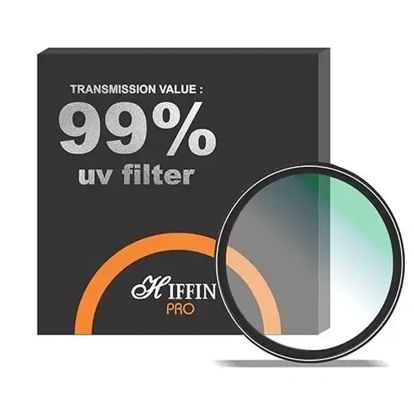 HIFFIN PRO Concept 55mm MC UV Protection Filter, 18 Multi-Layer Coated HD/Waterproof/Scratch Resistant UV Filter with Nanotech Coating, Ultra-Slim UV Filter for 55mm Camera Lens