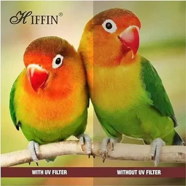 HIFFIN PRO Concept 55mm MC UV Protection Filter, 18 Multi-Layer Coated HD/Waterproof/Scratch Resistant UV Filter with Nanotech Coating, Ultra-Slim UV Filter for 55mm Camera Lens