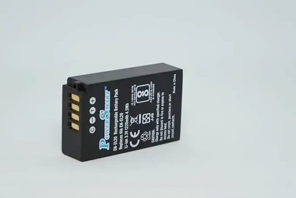 Power Smart EN-EL20 Rechargeable Battery Pack Compatible with Nikon Coolpix P950,P1000,Coolpix A,Nikon1 V3,Nikon1 AW1,Nikon1 J1 Camera Battery