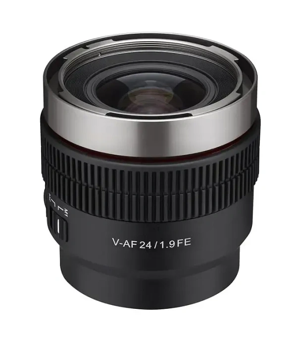 Samyang V-AF 24mm T1.9 FE Lens for Sony E (Black)