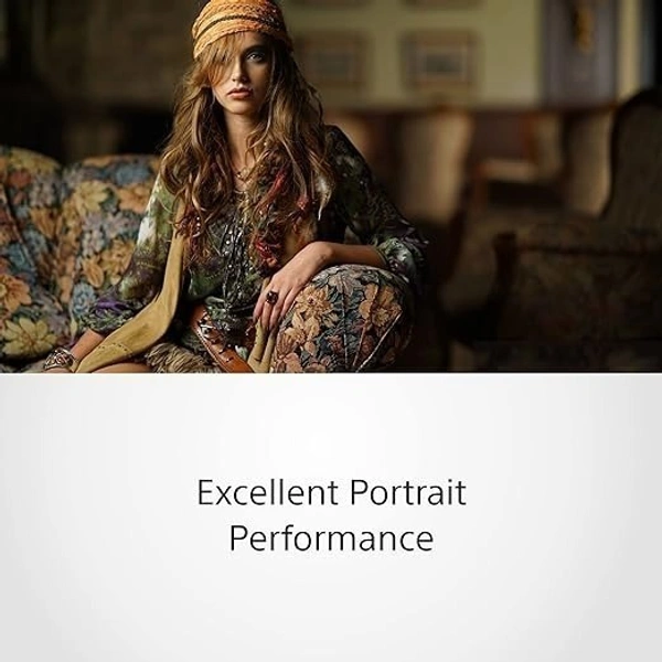 Sony E Mount FE 85mm F1.4 GM Full-Frame Lens (SEL85F14GM) | Portrait Lens | Mid-Telephoto Prime | Premium G Master, Black