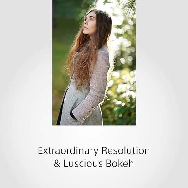 Sony E Mount FE 85mm F1.4 GM Full-Frame Lens (SEL85F14GM) | Portrait Lens | Mid-Telephoto Prime | Premium G Master, Black