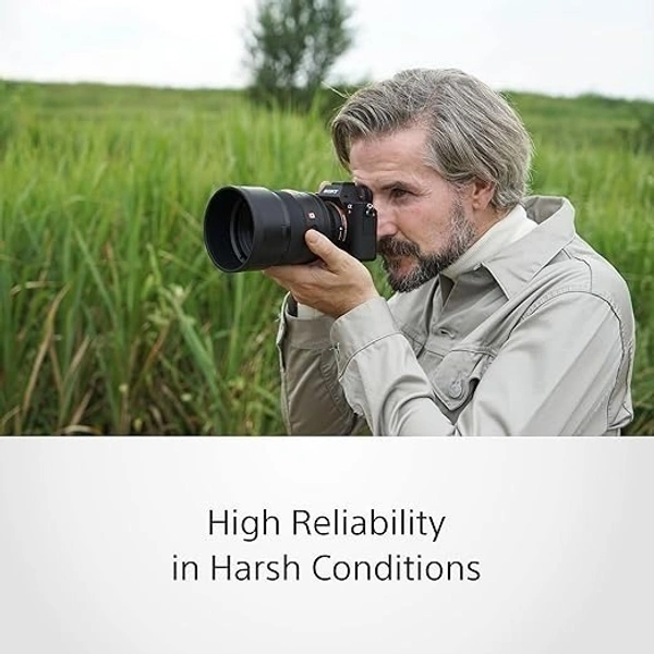 Sony E Mount FE 85mm F1.4 GM Full-Frame Lens (SEL85F14GM) | Portrait Lens | Mid-Telephoto Prime | Premium G Master, Black