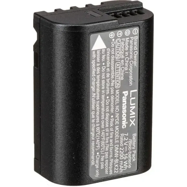 Panasonic LUMIX Lithium-Ion Battery Pack – DMW-BLK22