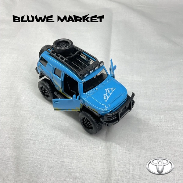 Toyota Fj Cruiser 1/36 Diecast Metal Toy Car