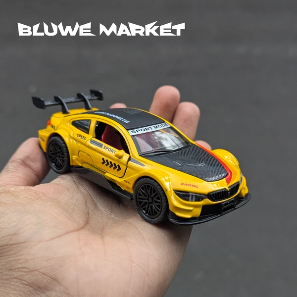 Bmw M4 Sports 1/36 Diecast Metal Car 