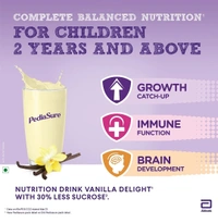 Pediasure PediaSure Complete Balanced Nutritional Supplement to Help Kids Grow - 400 gm (Vanilla) - Jar - 08/02/2023, Agartala, Available