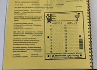 Set Of 2 Notebook (With Special Theme Of Royal Tripura & My Tripura MY Pride), Spiral Binding,A4 Size, 200 Pages, Free Question Sets With OMR Sheet, Get A Chance To Win Prize & Certificates - 2, A4 Size