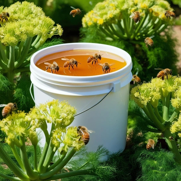 Shahadwale Fennel Honey | Saunf Flora Honey – Bulk for Brands & Wholesalers - Bucket, Fennel/ Saunf, 28kg