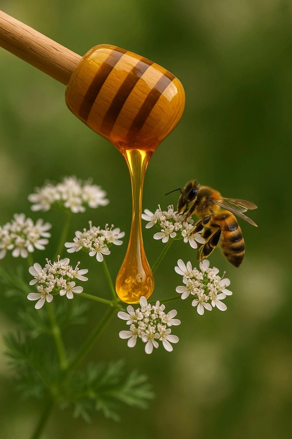 shahadwale Ajwain Honey |Carom Honey |Thyme Honey - Bulk for Brands & Wholesalers - Bucket, Ajwain Flora, 28 Kg