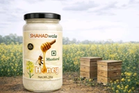 SHAHADWALE Natural Mustard Honey | Raw Sarson Honey from Rajasthan | Unprocessed & Pure - 1kg