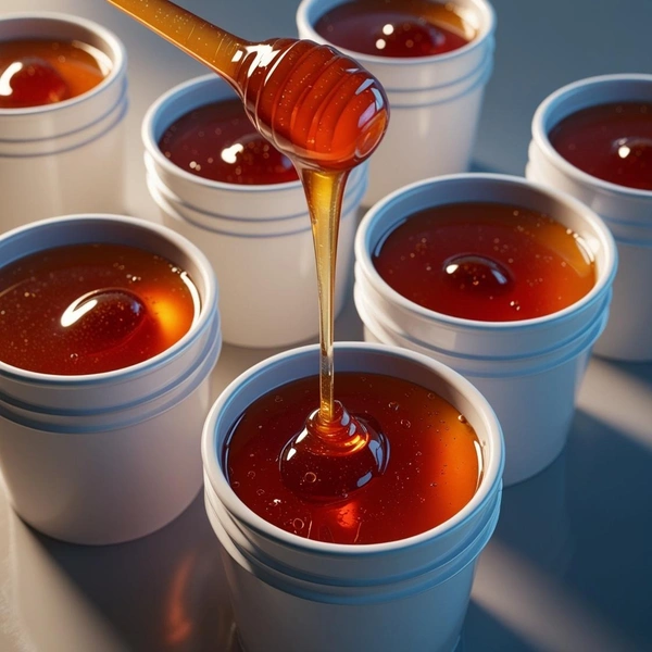 Shahadwale Buy Pure Sesame / Til Honey – Natural Honey Bulk for Brands & Wholesalers - Bucket, Sesame/Til Honey, 28 kg