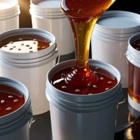 Shahadwale Buy Pure Sesame / Til Honey – Natural Honey Bulk for Brands & Wholesalers - Bucket, Sesame/Til Honey, 28 kg