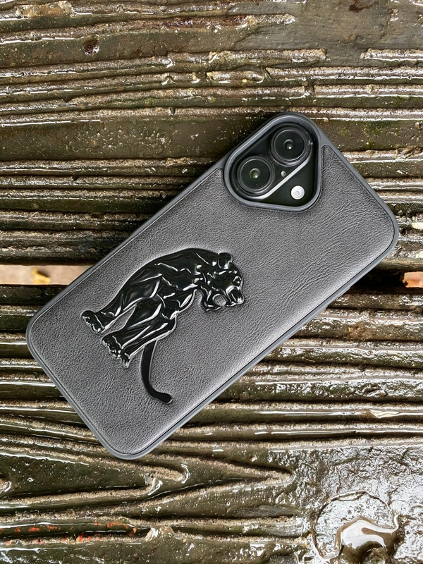 Generic I Phone Embossed Stylish Premium Case For 11 To 16 Series - i Phone 15