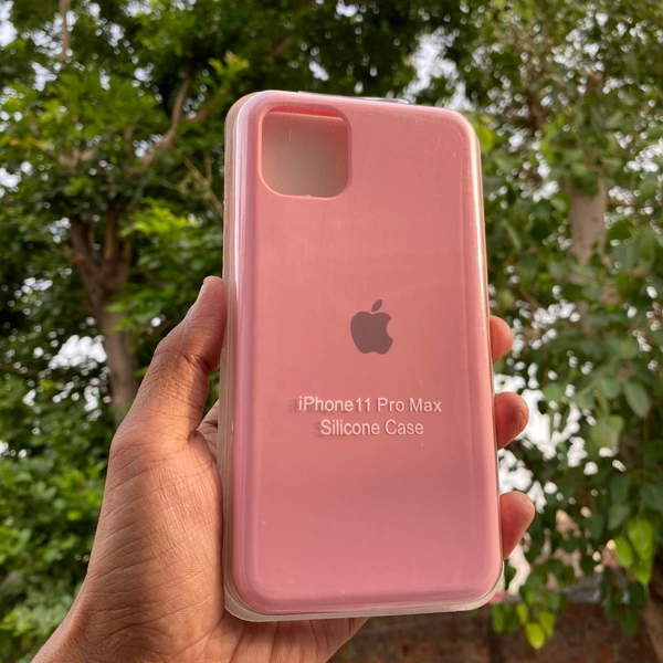 Genric Soft Silicone I Phone Case 7 Plus To 16 Series - i Phone 11 Pro Max Pink, Pink