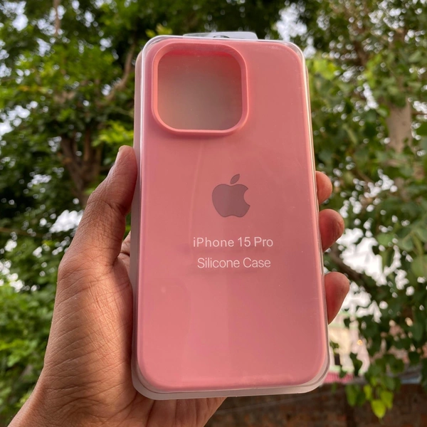 Genric Soft Silicone I Phone Case 7 Plus To 16 Series - I Phone 15 Pro Pink, Pink