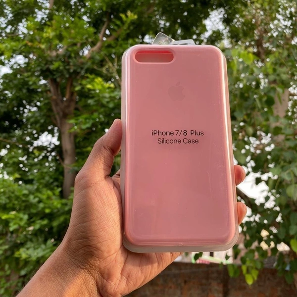 Generic Soft silicone i Phone Case 7 Plus To 16 Series - I Phone 7-8 Plus Pink