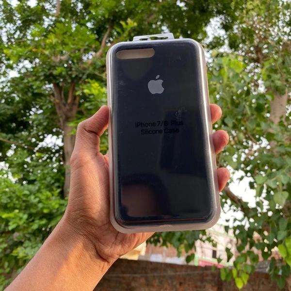 Generic Soft silicone i Phone Case 7 Plus To 16 Series - I Phone 7-8 Plus Black