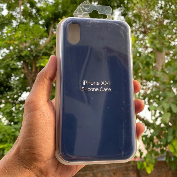 Soft Silicone I Phone Case 7 Plus To 16 Series - I Phone XR Blue