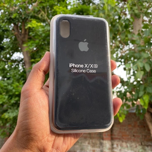 Generic Soft Silicone I Phone Case 7 Plus To 16 Series - I Phone X-Xs Black