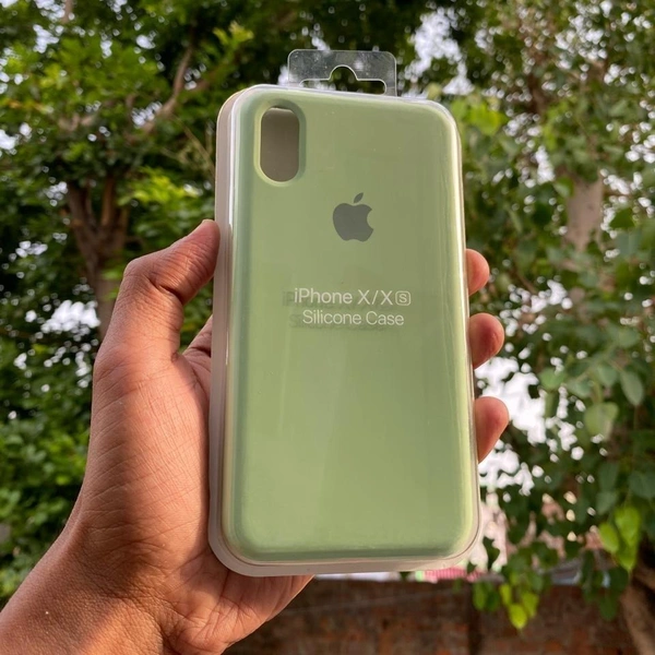 Generic Soft Silicone I Phone Case 7 Plus To 16 Series - I Phone X-Xs light Green