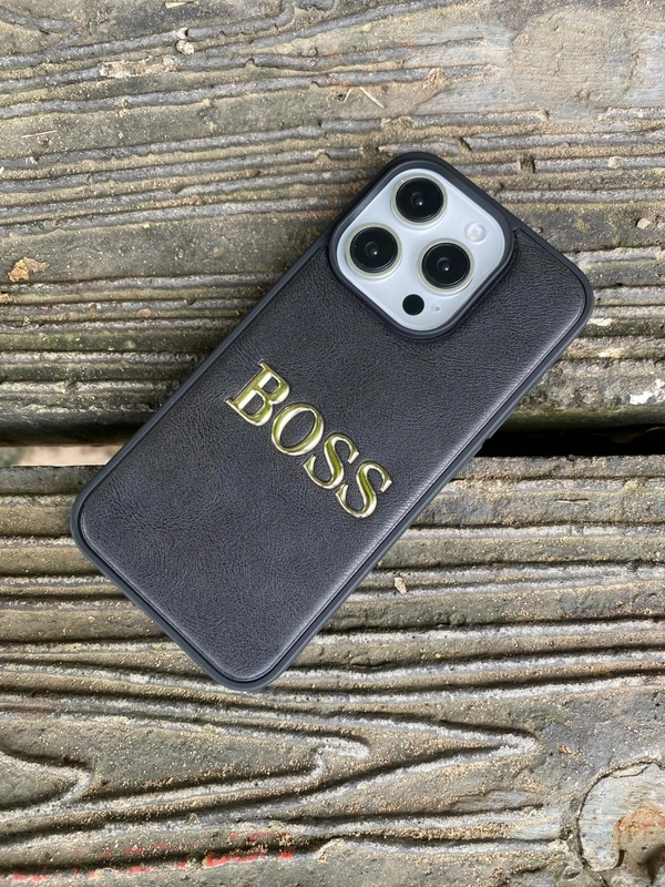 Generic i Phone Embossed Stylish Premium Case For 11 to 16 Series - i Phone 15 Pro Max