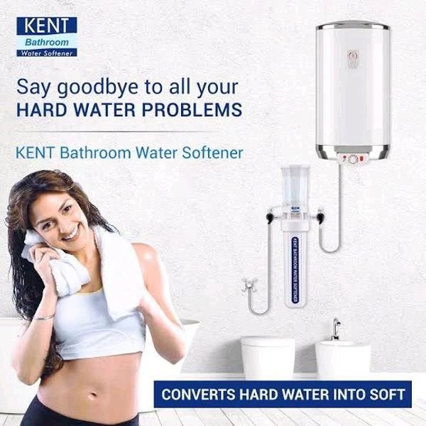 KENT BATHROOM WATER SOFTENER - White
