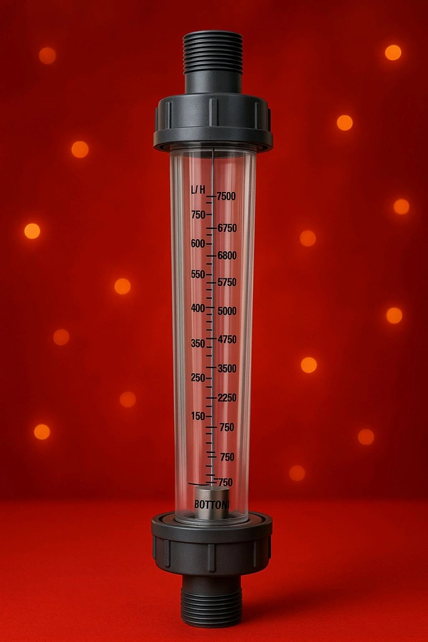 High-Precision Online Rotameter – 750 to 7500 LPH Flow Range